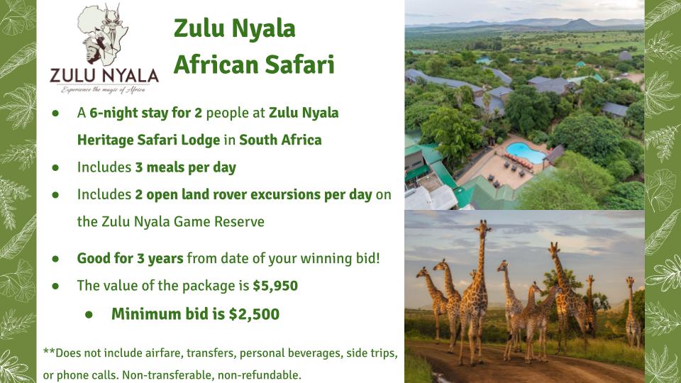 zulu nyala heritage safari lodge auction